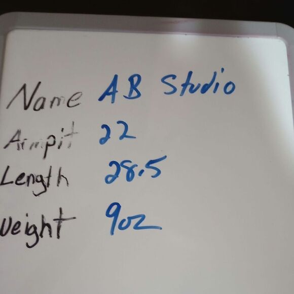 AB Studio Womens XL Gray Black Long Sleeve Asymmetrical‎ Hem Knit Top - Picture 6 of 6